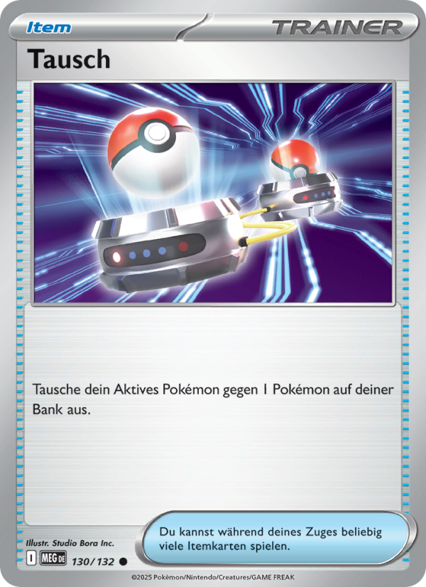 Tausch 130 — Mega Evolution (German Pokémon TCG card)