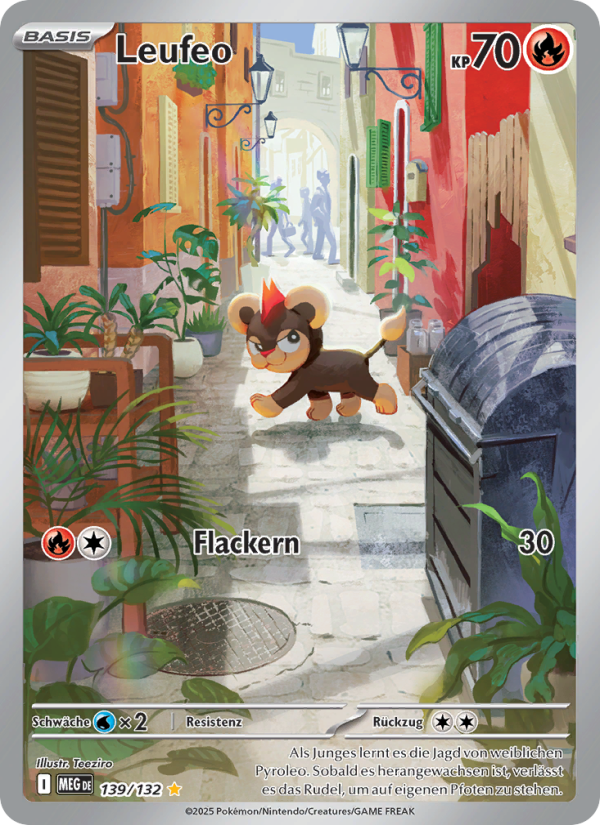 Leufeo 139 — Mega Evolution (German Pokémon TCG card)