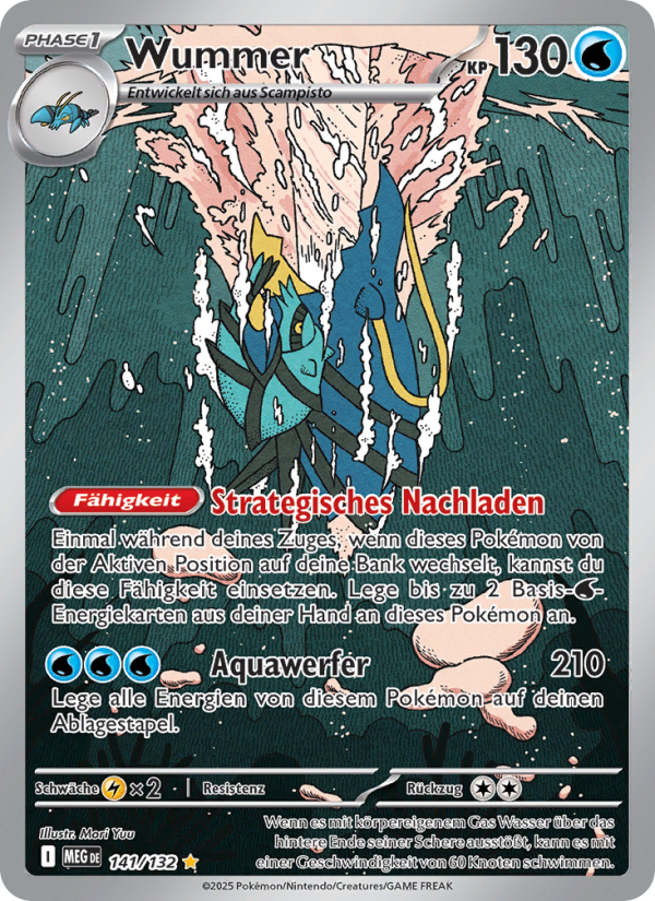 Wummer 141 — Mega Evolution (German Pokémon TCG card)
