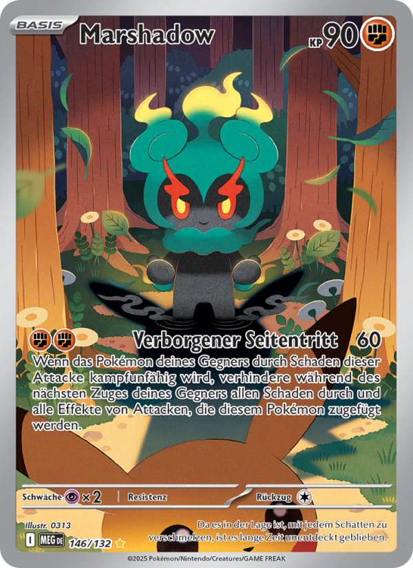 Marshadow 146 — Mega Evolution (German Pokémon TCG card)