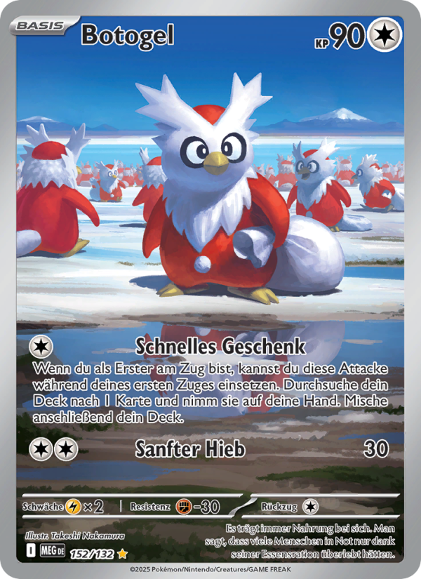 Botogel 152 — Mega Evolution (German Pokémon TCG card)