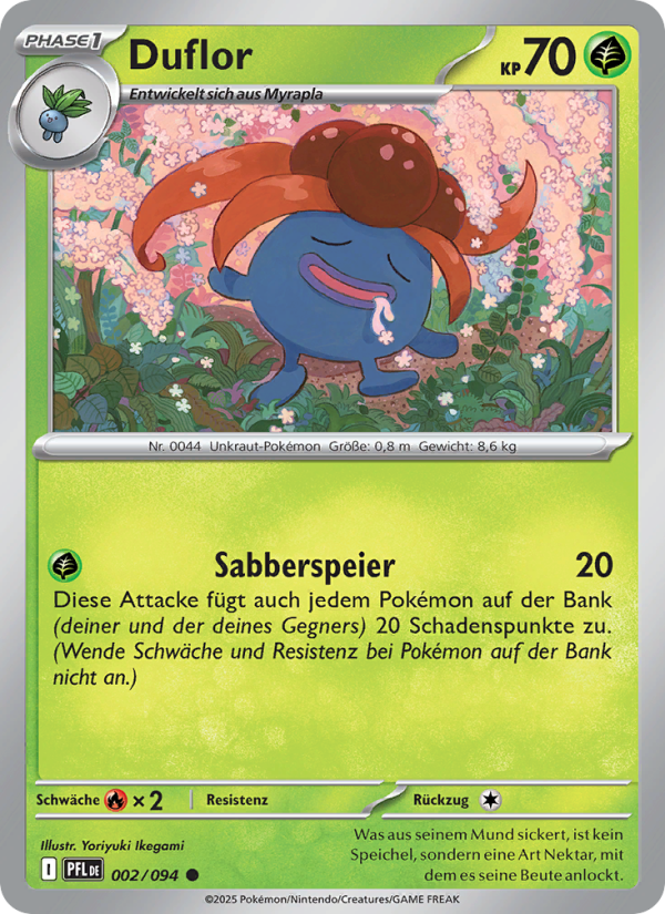 Duflor 002 — Phantasmal Flames (German Pokémon TCG card)