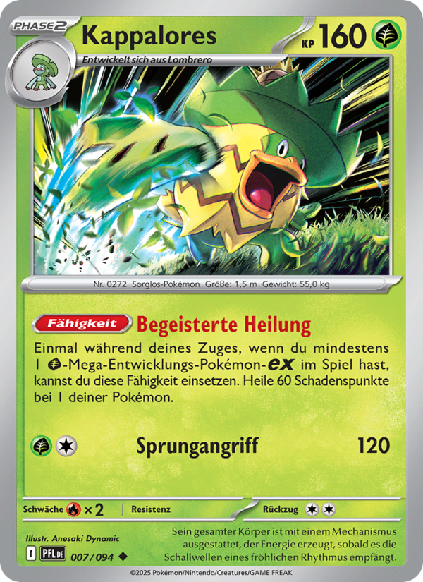 Kappalores 007 — Phantasmal Flames (German Pokémon TCG card)