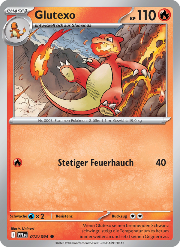Glutexo 012 — Phantasmal Flames (German Pokémon TCG card)