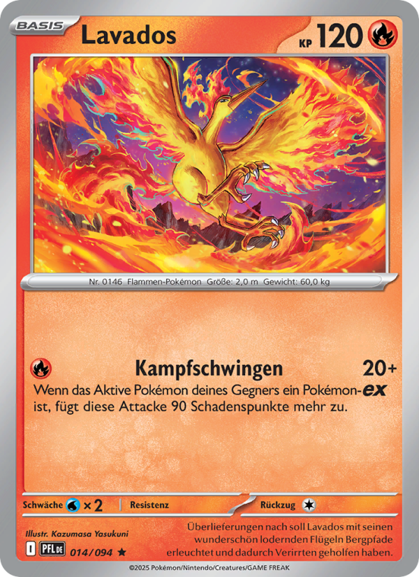 Lavados 014 — Phantasmal Flames (German Pokémon TCG card)