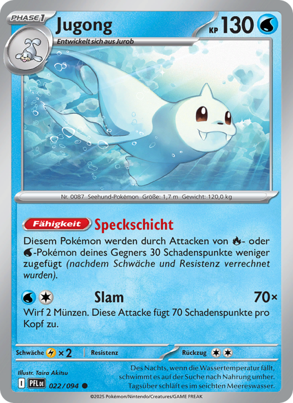 Jugong 022 — Phantasmal Flames (German Pokémon TCG card)