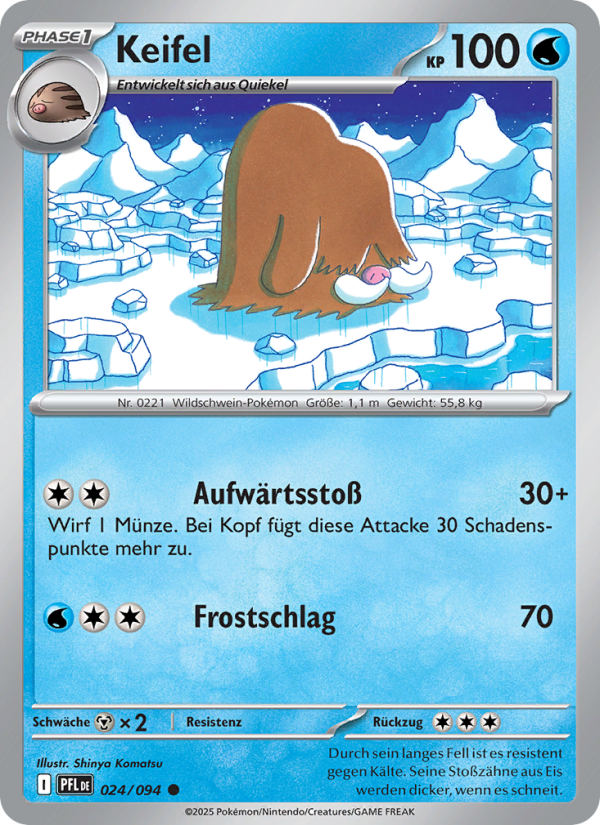 Keifel 024 — Phantasmal Flames (German Pokémon TCG card)