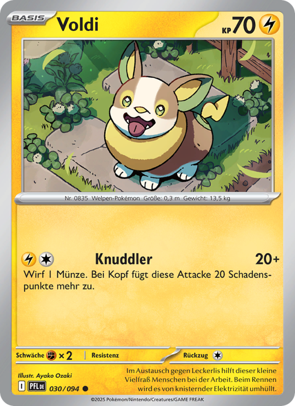 Voldi 030 — Phantasmal Flames (German Pokémon TCG card)