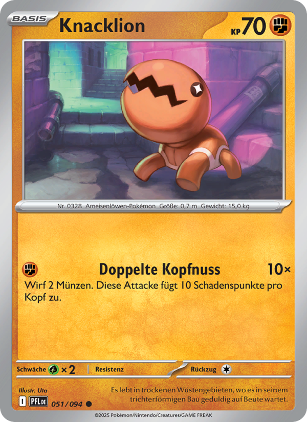 Knacklion 051 — Phantasmal Flames (German Pokémon TCG card)