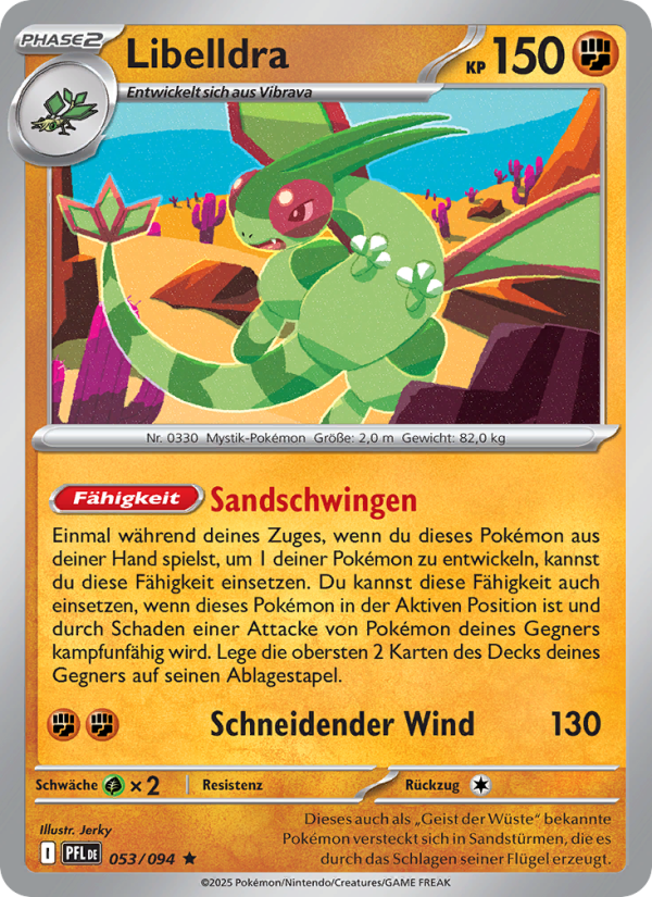 Libelldra 053 — Phantasmal Flames (German Pokémon TCG card)