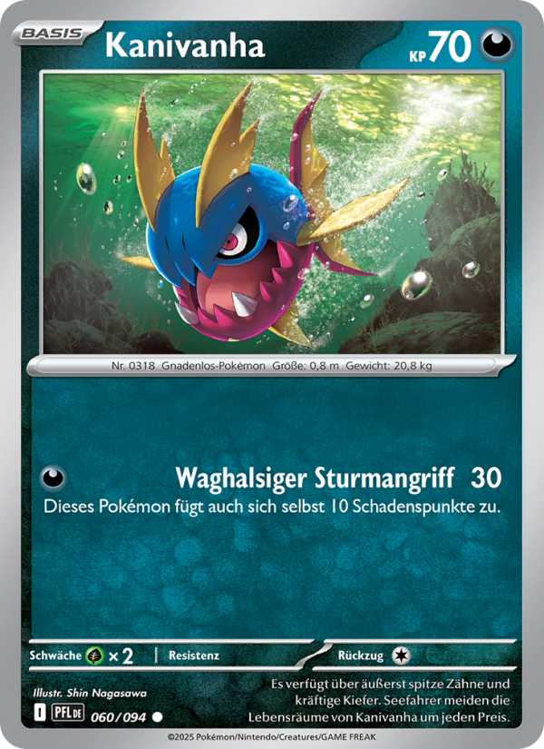 Kanivanha 060 — Phantasmal Flames (German Pokémon TCG card)