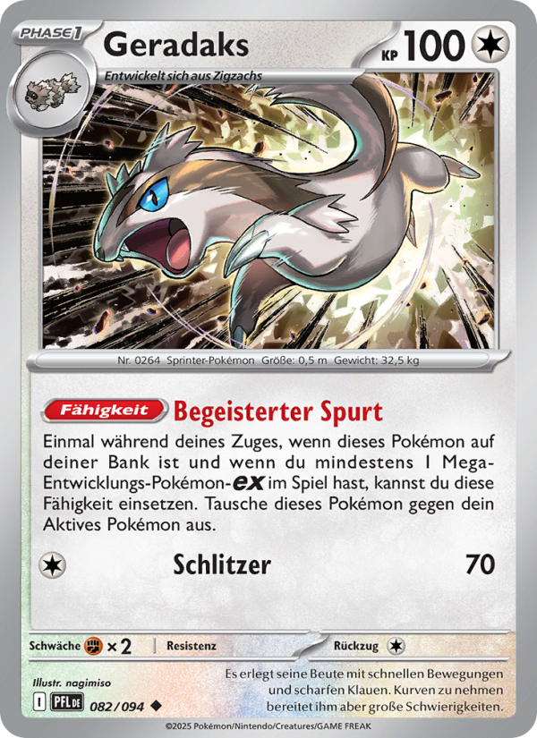 Geradaks 082 — Phantasmal Flames (German Pokémon TCG card)