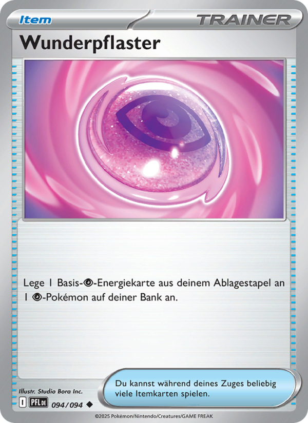 Wunderpflaster 094 — Phantasmal Flames (German Pokémon TCG card)