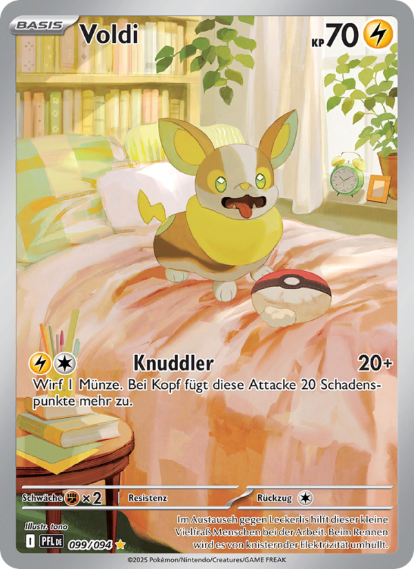 Voldi 099 — Phantasmal Flames (German Pokémon TCG card)