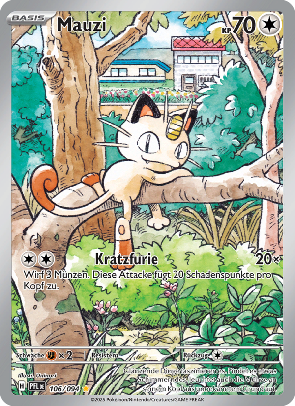Mauzi 106 — Phantasmal Flames (German Pokémon TCG card)