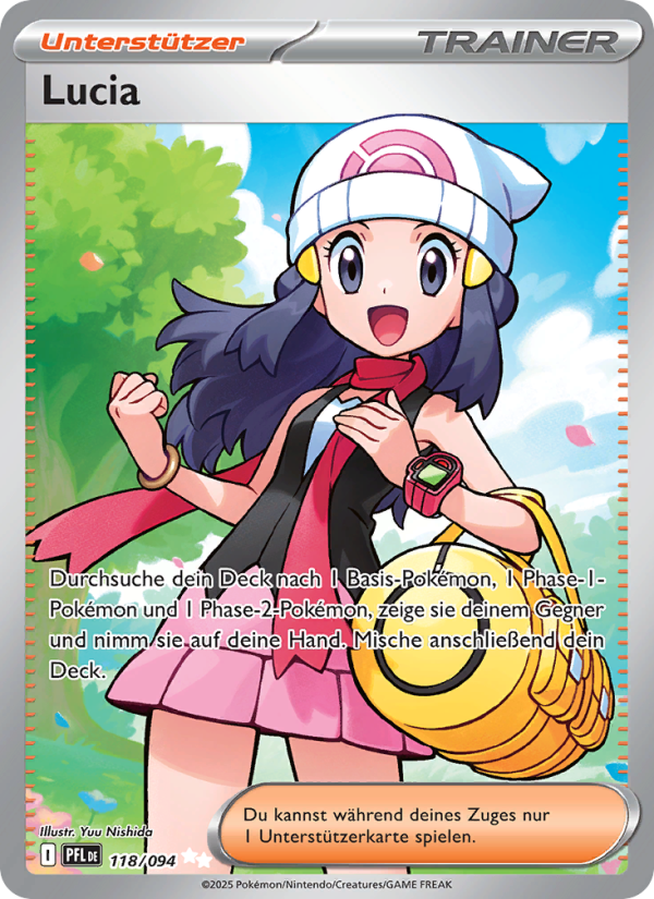 Lucia 118 — Phantasmal Flames (German Pokémon TCG card)