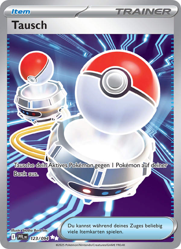 Tausch 123 — Phantasmal Flames (German Pokémon TCG card)