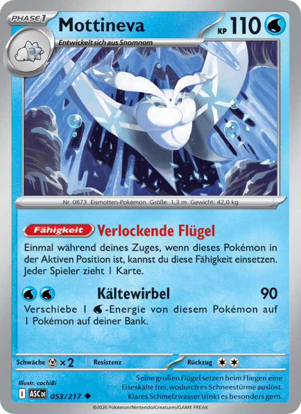 Mottineva 053 — Erhabene Helden (German Pokémon TCG card)