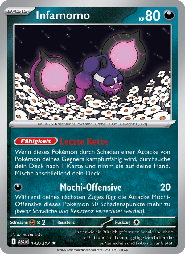 Infamomo 143 — Erhabene Helden (German Pokémon TCG card)