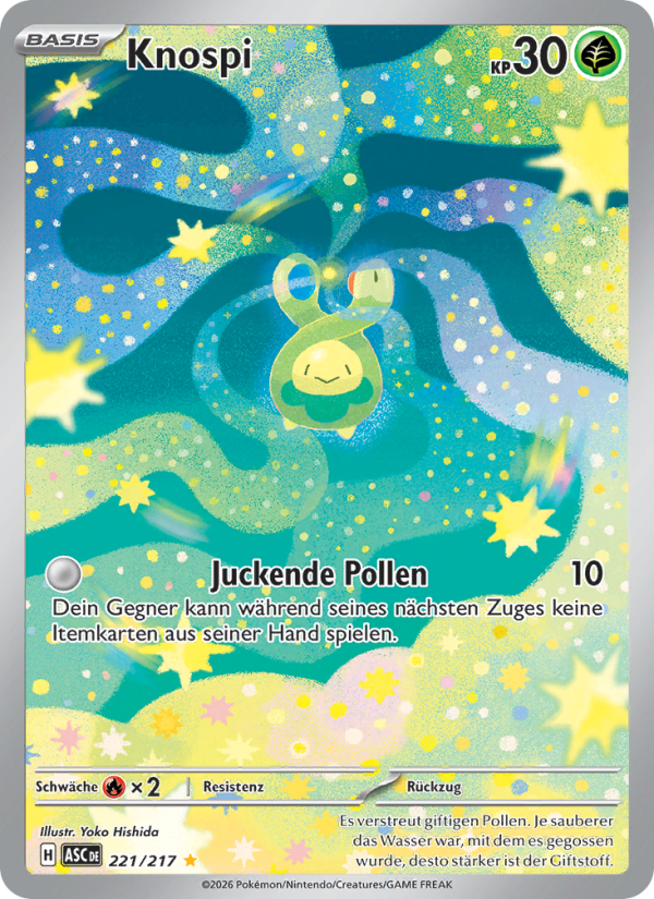 Knospi 221 — Erhabene Helden (German Pokémon TCG card)