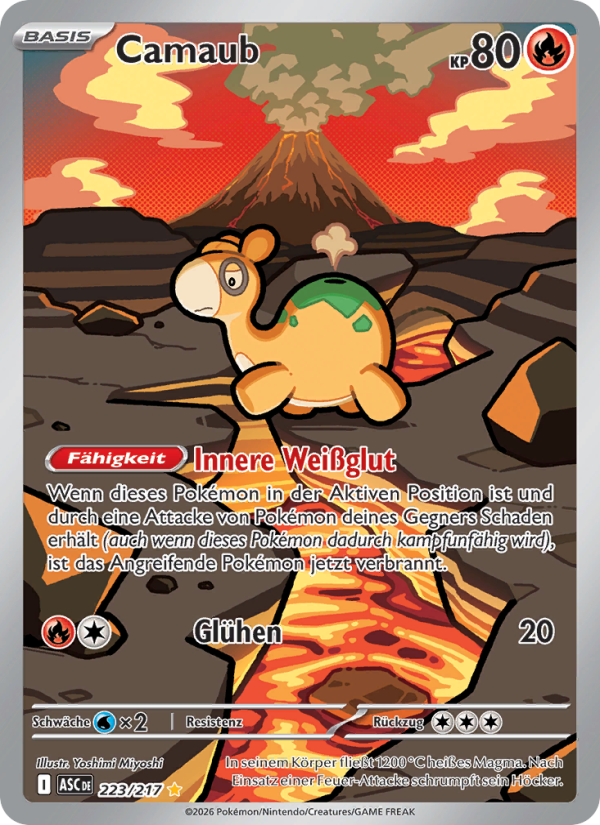 Camaub 223 — Erhabene Helden (German Pokémon TCG card)