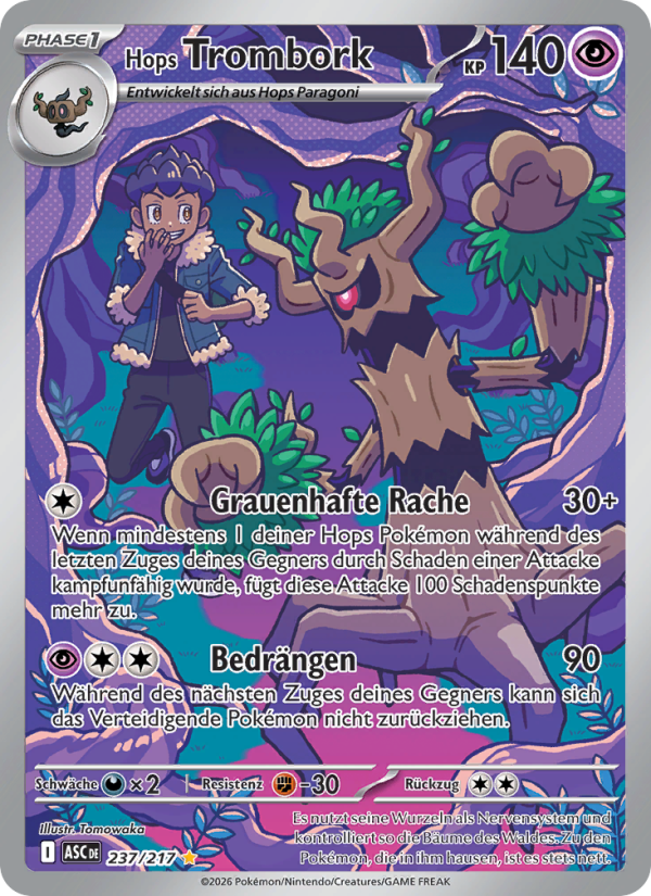 Hops Trombork 237 — Erhabene Helden (German Pokémon TCG card)