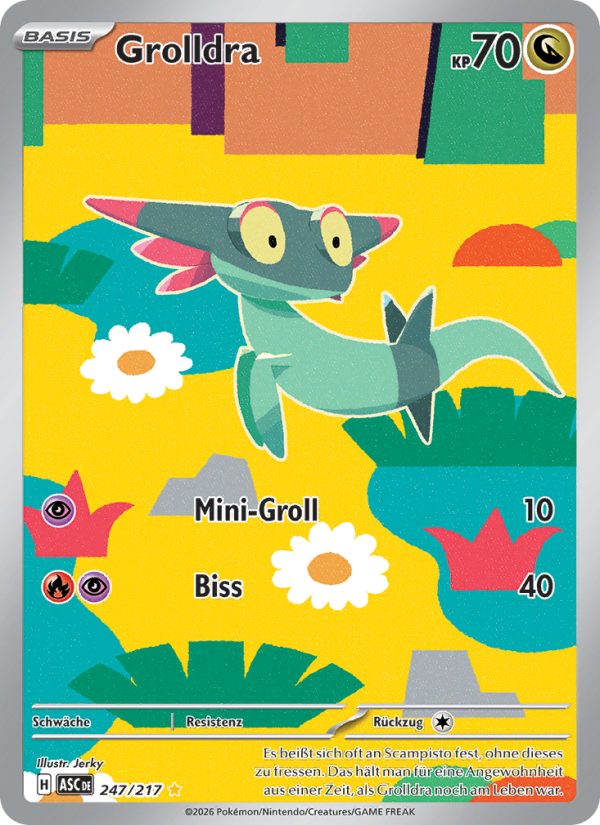 Grolldra 247 — Erhabene Helden (German Pokémon TCG card)