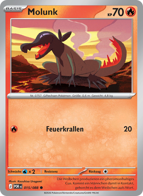 Molunk 015 — Optimale Ordnung (German Pokémon TCG card)