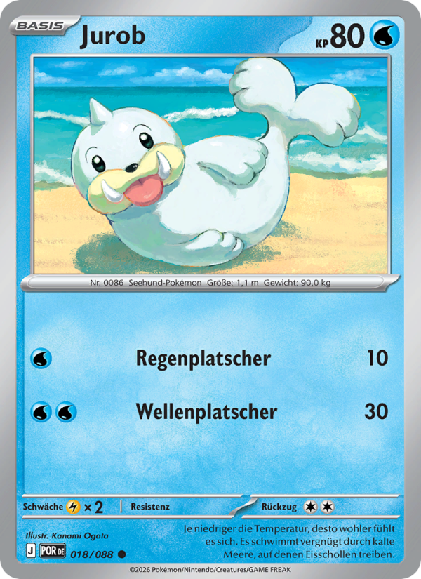 Jurob 018 — Optimale Ordnung (German Pokémon TCG card)