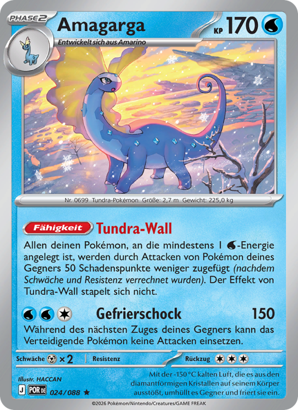 Amagarga 024 — Optimale Ordnung (German Pokémon TCG card)