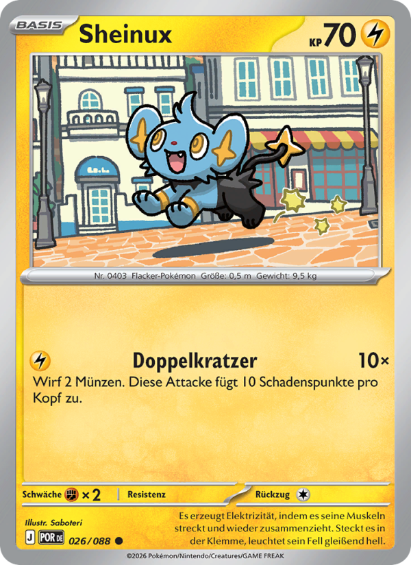 Sheinux 026 — Optimale Ordnung (German Pokémon TCG card)