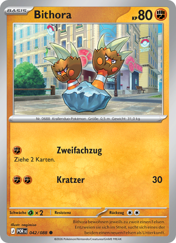 Bithora 042 — Optimale Ordnung (German Pokémon TCG card)