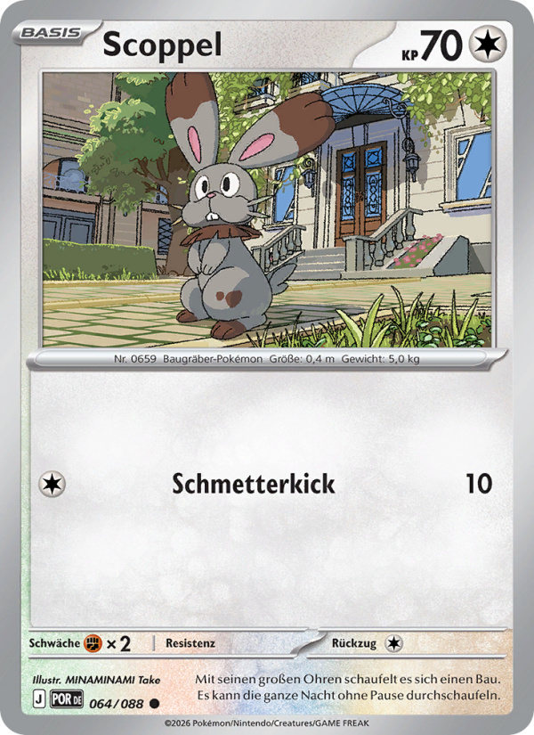Scoppel 064 — Optimale Ordnung (German Pokémon TCG card)
