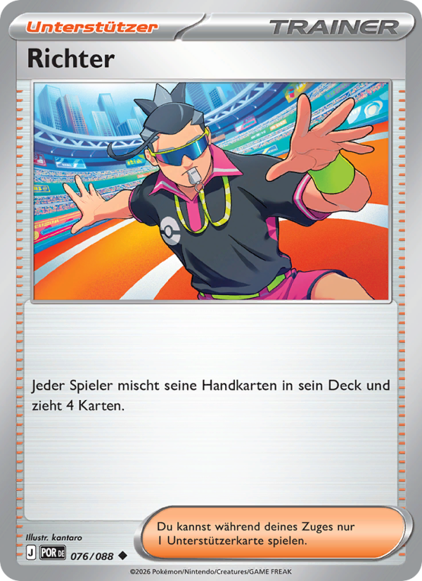 Richter 076 — Optimale Ordnung (German Pokémon TCG card)