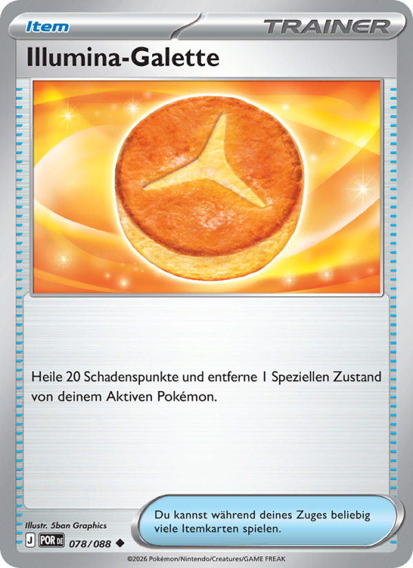 Illumina-Galette 078 — Optimale Ordnung (German Pokémon TCG card)