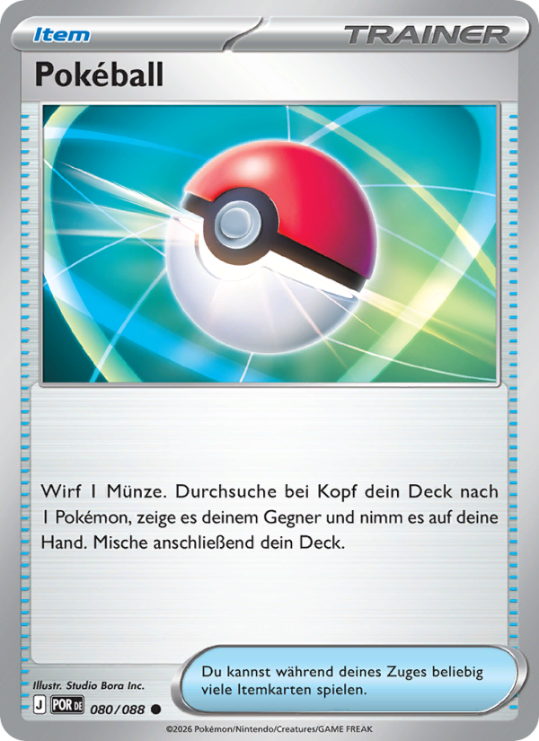 Pokéball 080 — Optimale Ordnung (German Pokémon TCG card)