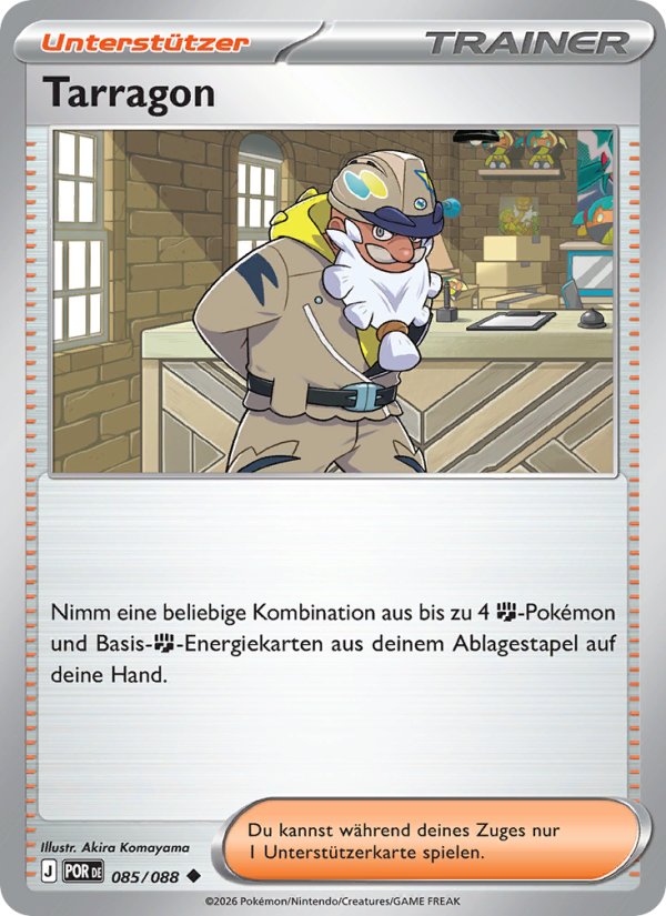 Tarragon 085 — Optimale Ordnung (German Pokémon TCG card)