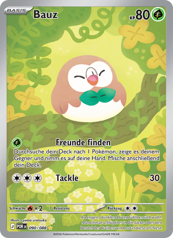 Bauz 090 — Optimale Ordnung (German Pokémon TCG card)