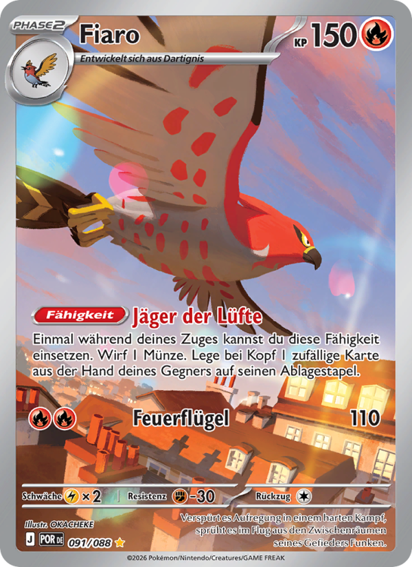 Fiaro 091 — Optimale Ordnung (German Pokémon TCG card)
