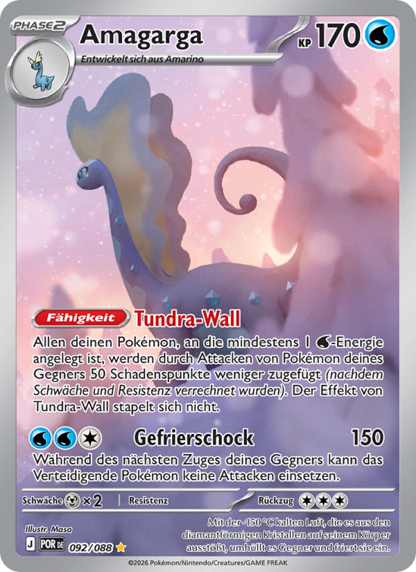 Amagarga 092 — Optimale Ordnung (German Pokémon TCG card)