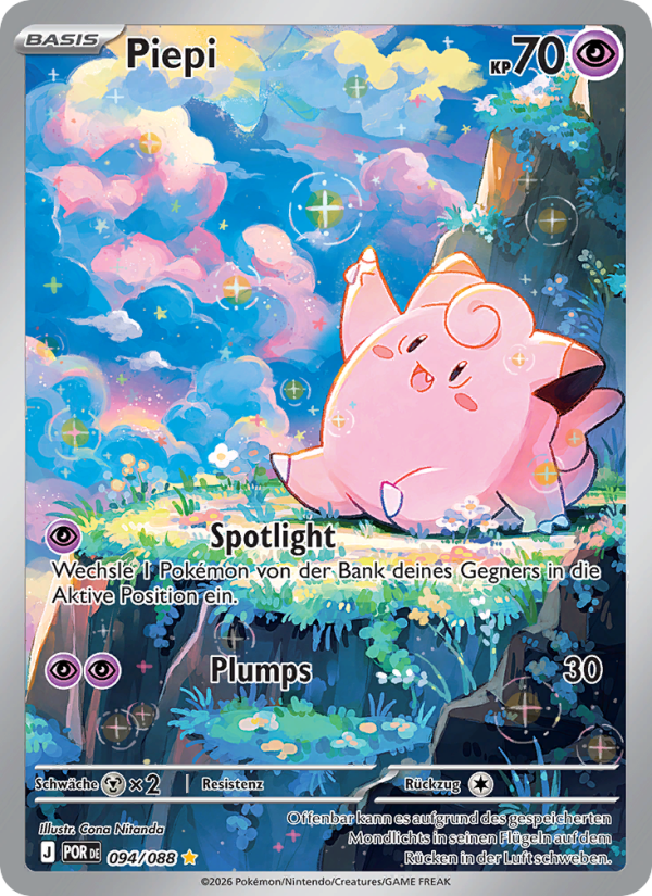 Piepi 094 — Optimale Ordnung (German Pokémon TCG card)