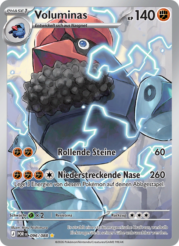 Voluminas 096 — Optimale Ordnung (German Pokémon TCG card)
