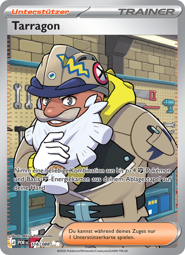 Tarragon 116 — Optimale Ordnung (German Pokémon TCG card)