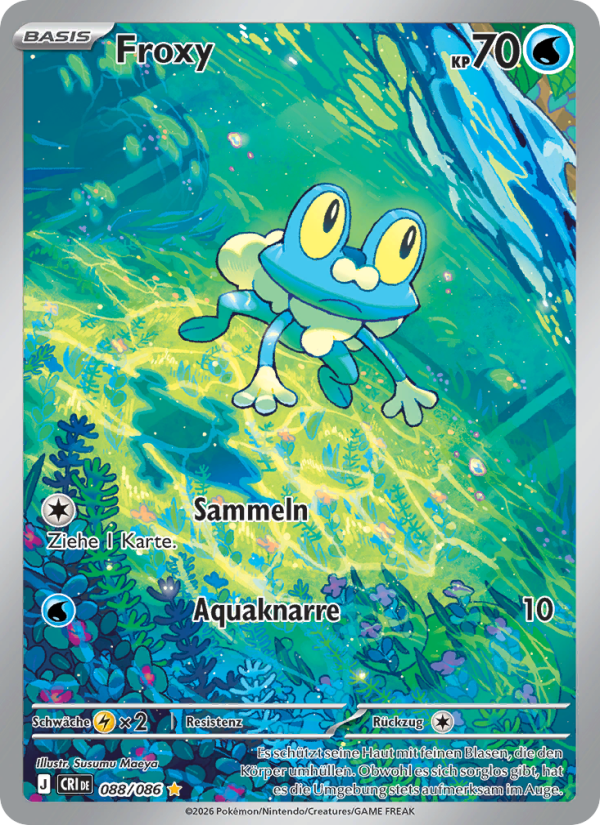 Froxy 088 — Wachsendes Chaos (German Pokémon TCG card)