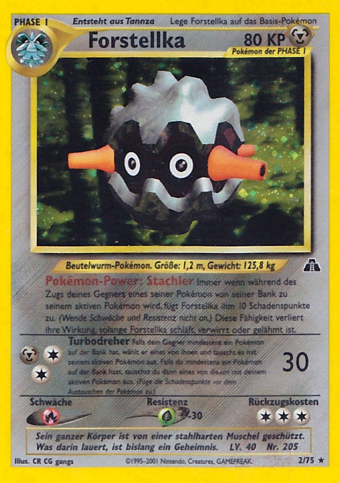 Forstellka 2 — Neo Discovery (German Pokémon TCG card)