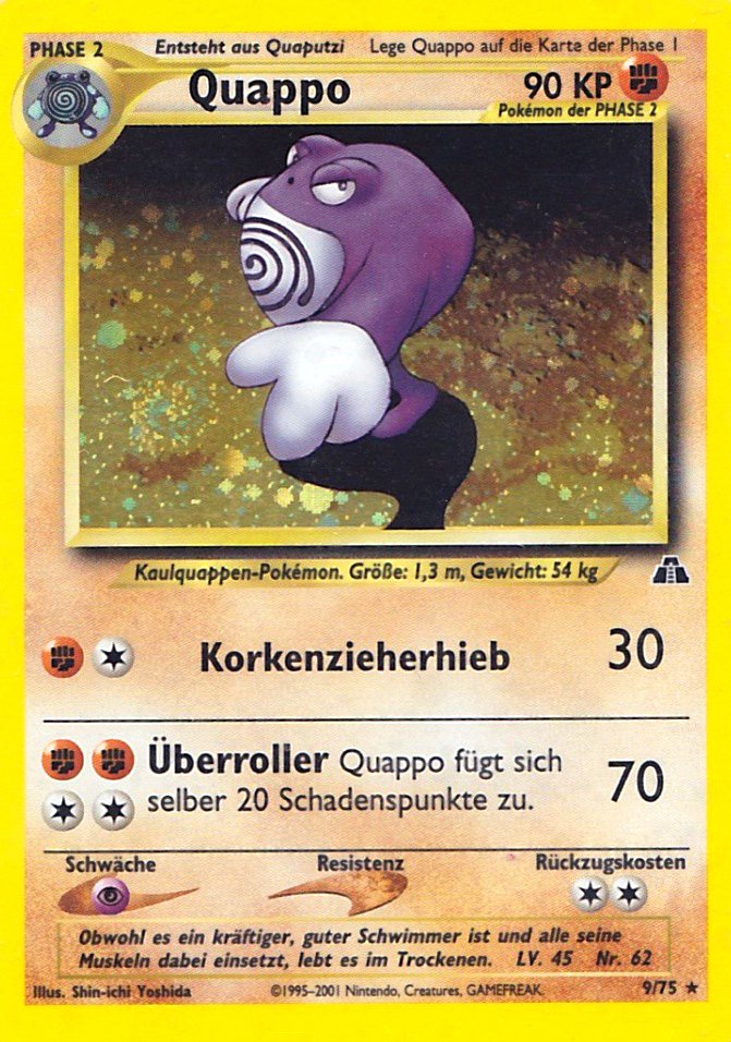 Quappo 28 — Neo Discovery (German Pokémon TCG card)