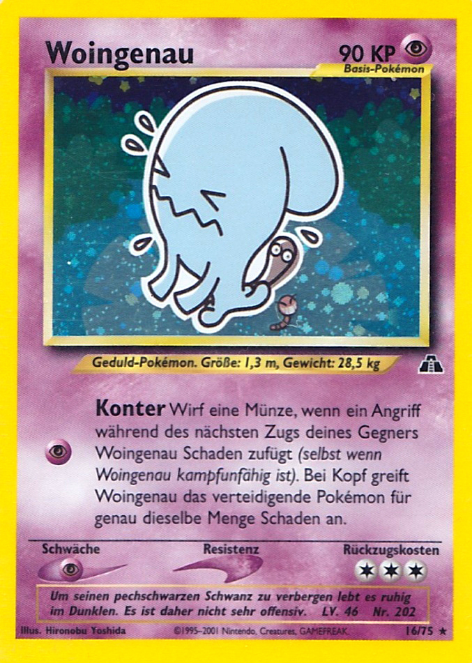 Woingenau 35 — Neo Discovery (German Pokémon TCG card)