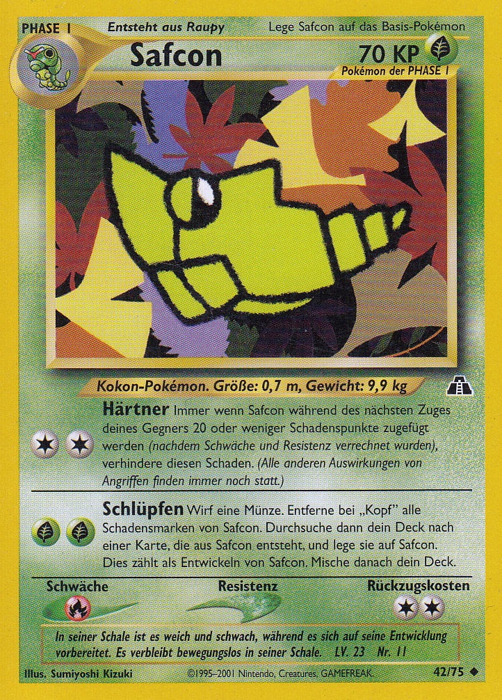 Safcon 42 — Neo Discovery (German Pokémon TCG card)
