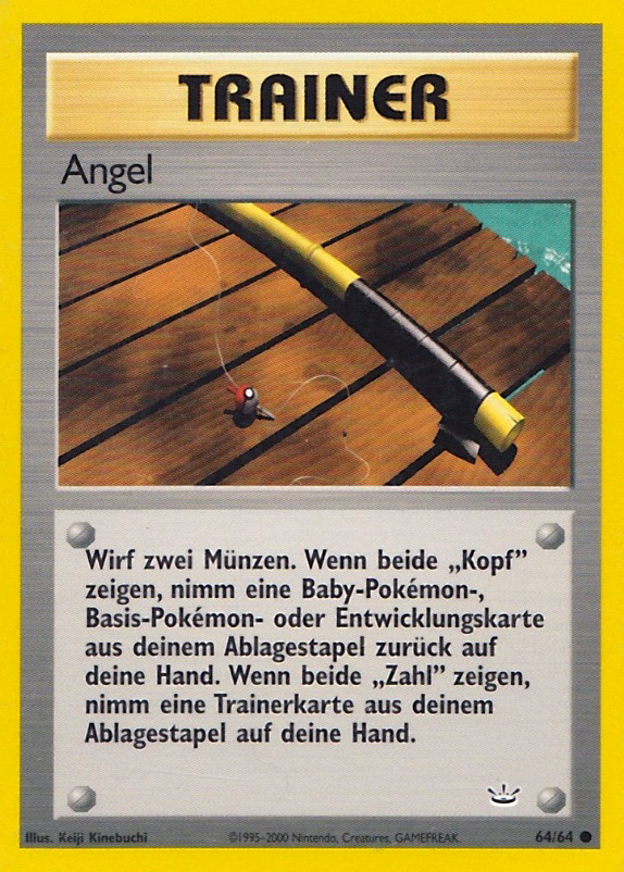 Angel 64 — Neo Revelation (German Pokémon TCG card)