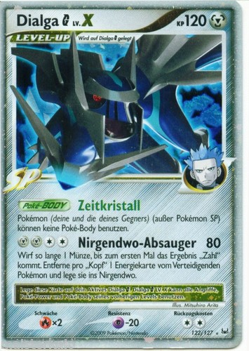 Dialga G 122 — Platinum (German Pokémon TCG card)